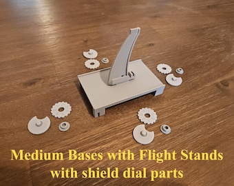 Medium Ship Bases with Flight Stands for Star Wars Armada - Resin and Filament 3D Printed