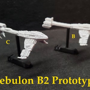 Nebulon B2 Prototype Frigate for Star Wars Armada or Display - Resin 3D Printed, 3 variants