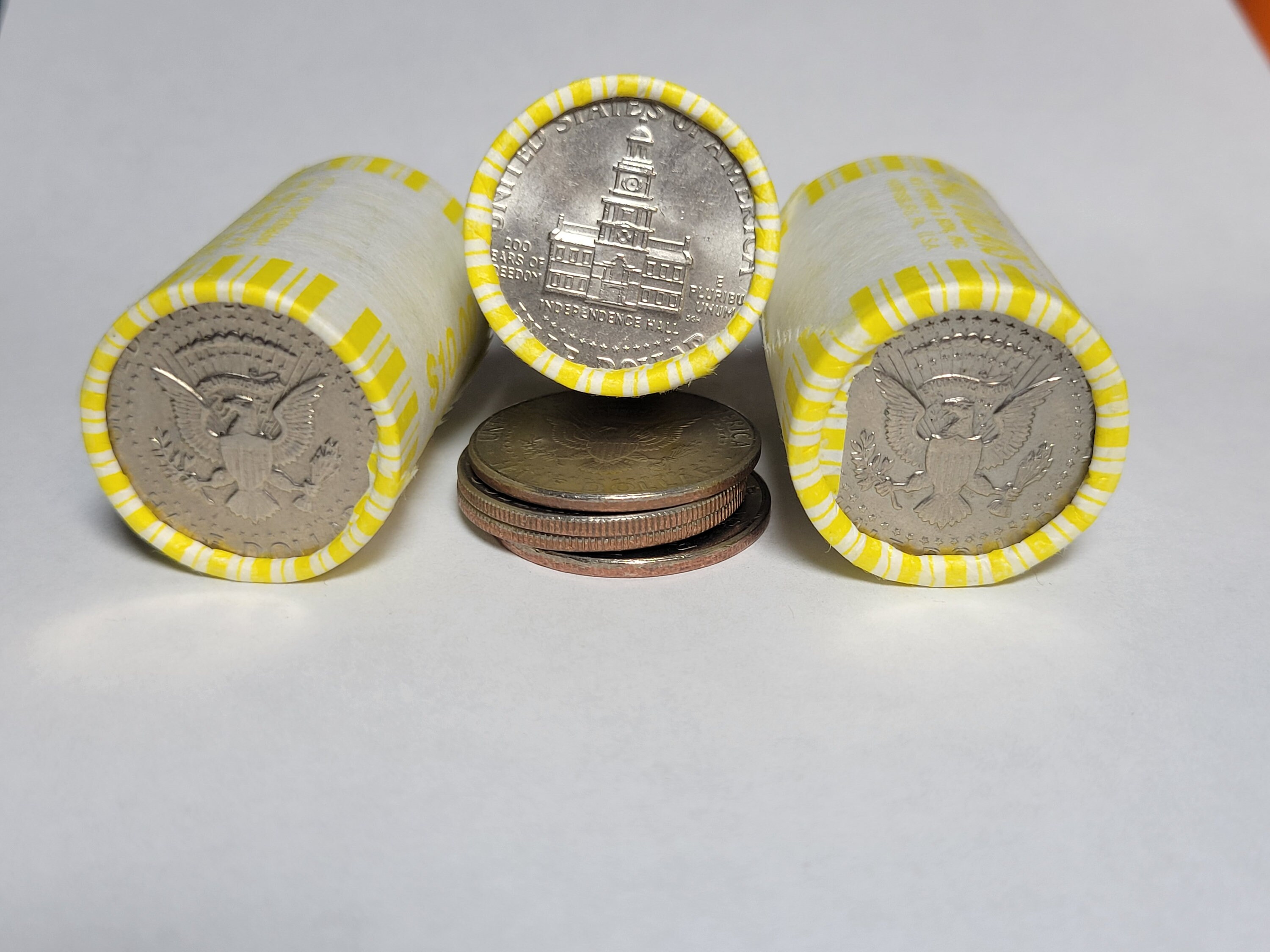One Unsearched Roll Kennedy Half Dollar Coins 20 Coins Fed Etsy