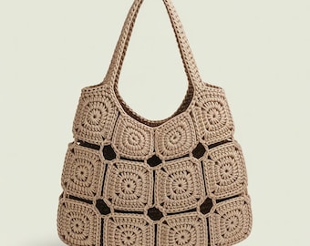 Häkelanleitung für Jutebeutel: Anfänger Eco Tote DIY (PDF + Word)