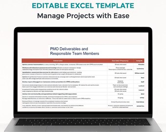 PMO Excel-tracker | Sjabloon projectresultaten en teamverantwoordelijkheid