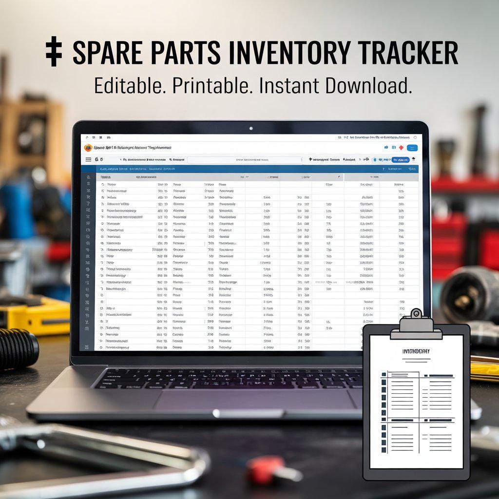 Inventory Management Excel Template: Automated Stock Tracker for Small ...