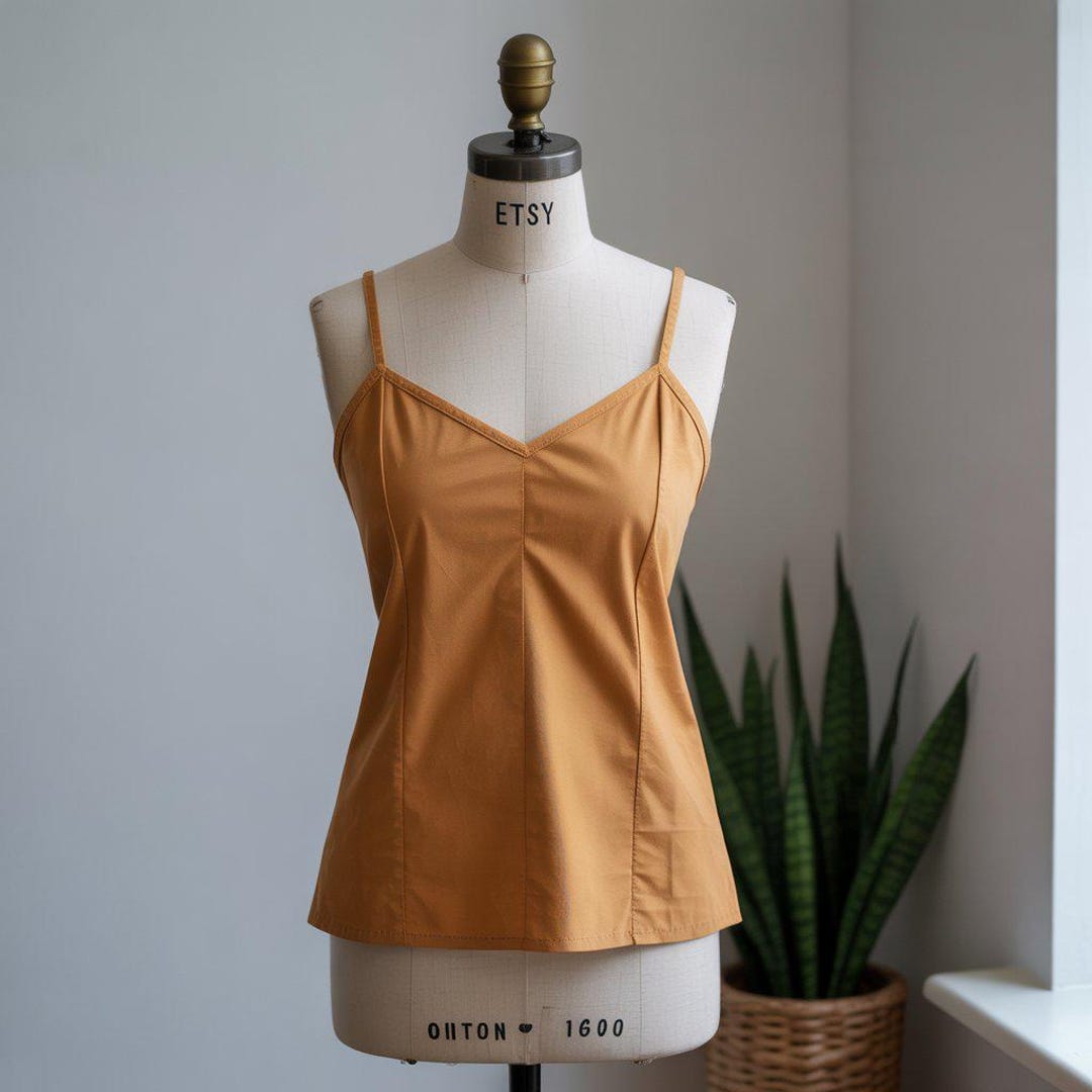 Cami Top Sewing Pattern DIY Women’s Summer Tank Top PDF + Word Etsy UK — free download