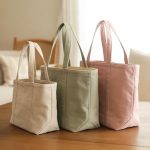 Market tote sewing pattern digital download