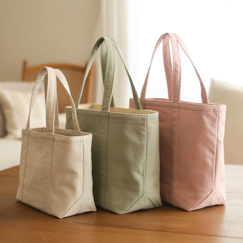 Market tote sewing pattern digital download