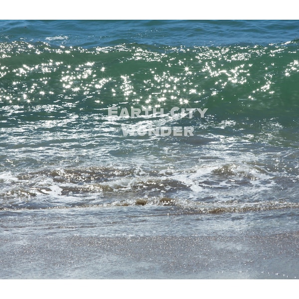 Pacific Ocean Wave in Santa Cruz California