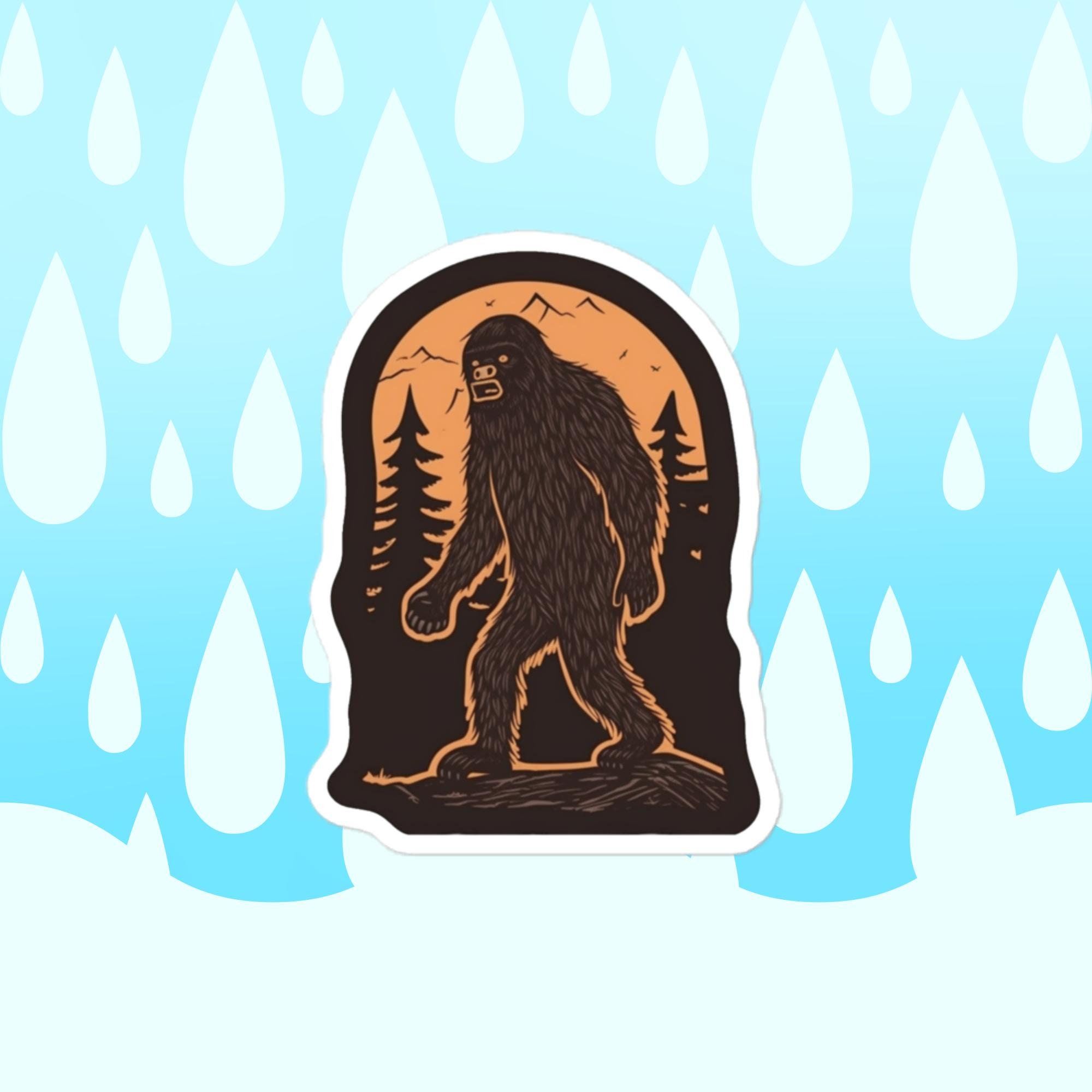 Squatchlet Sticker Sticker, Sasquatch Sticker, Bigfoot Sticker, Camping Sticker, Car ...