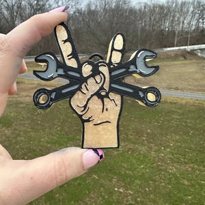 Mechanic car Freshie, freshie for men, gift for husband, mechanic gift, car air freshener, men’s gift, Father’s Day gift, gift for dad