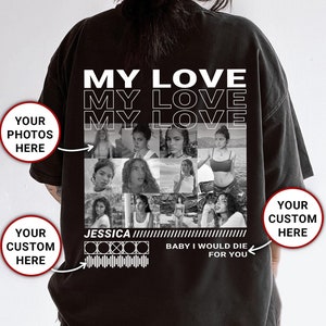 Custom Girlfriend Shirt, Valentines Day Shirt, Personalized Photo Shirt, Valentines Gifts For Him Her, Boyfriend Shirt, Gift For Husband
