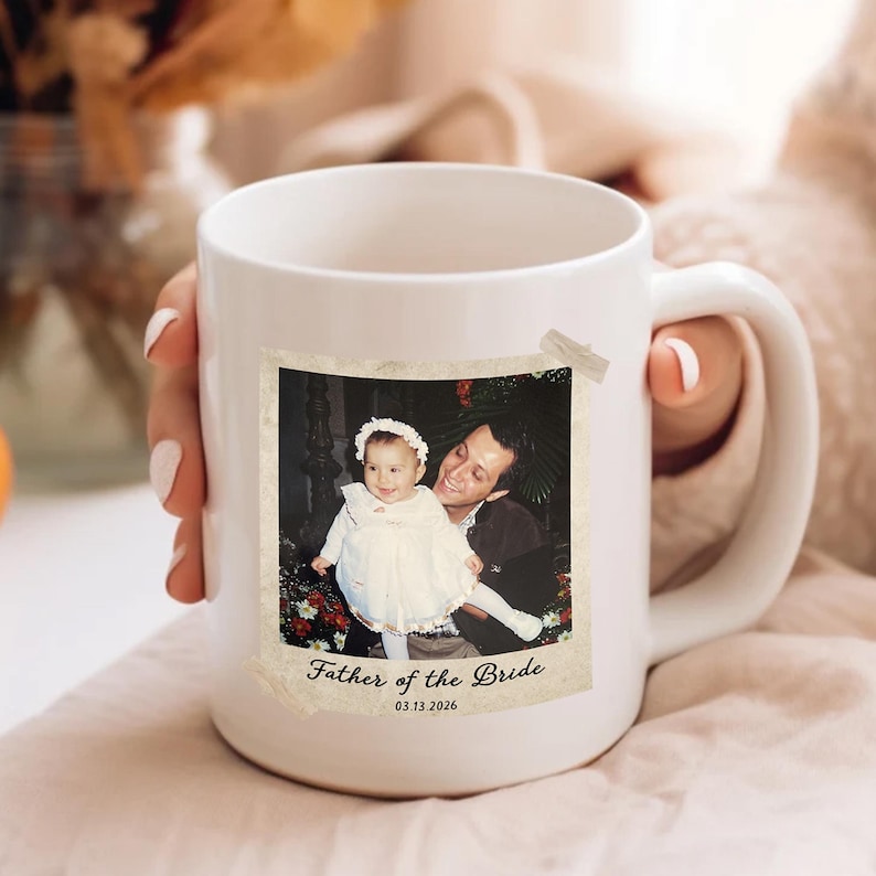 Personalized Photo Whiskey Glass, Father's Day Gift image 11
