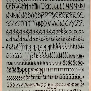 Letraset® - Full or Half Sheets, Mint Condition