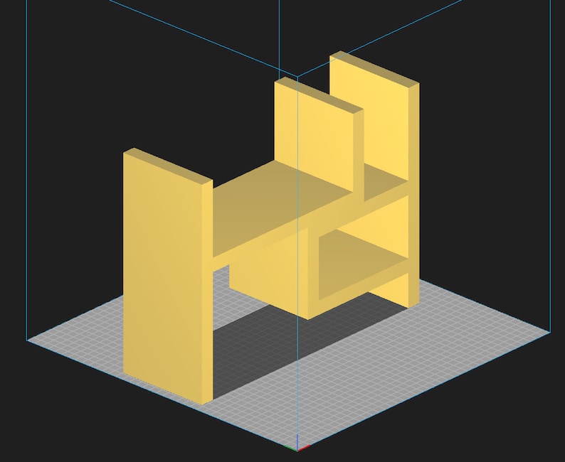 Desktop Organizer 3D Print STL File 3D Model 3D Printer Etsy