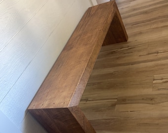 Custom Built Slab Benches/Foyer Tables