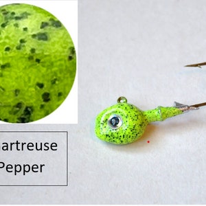 Walleye Jig Heads 3/8 fl oz  (3 Pack) CUSTOMIZE YOUR OWN