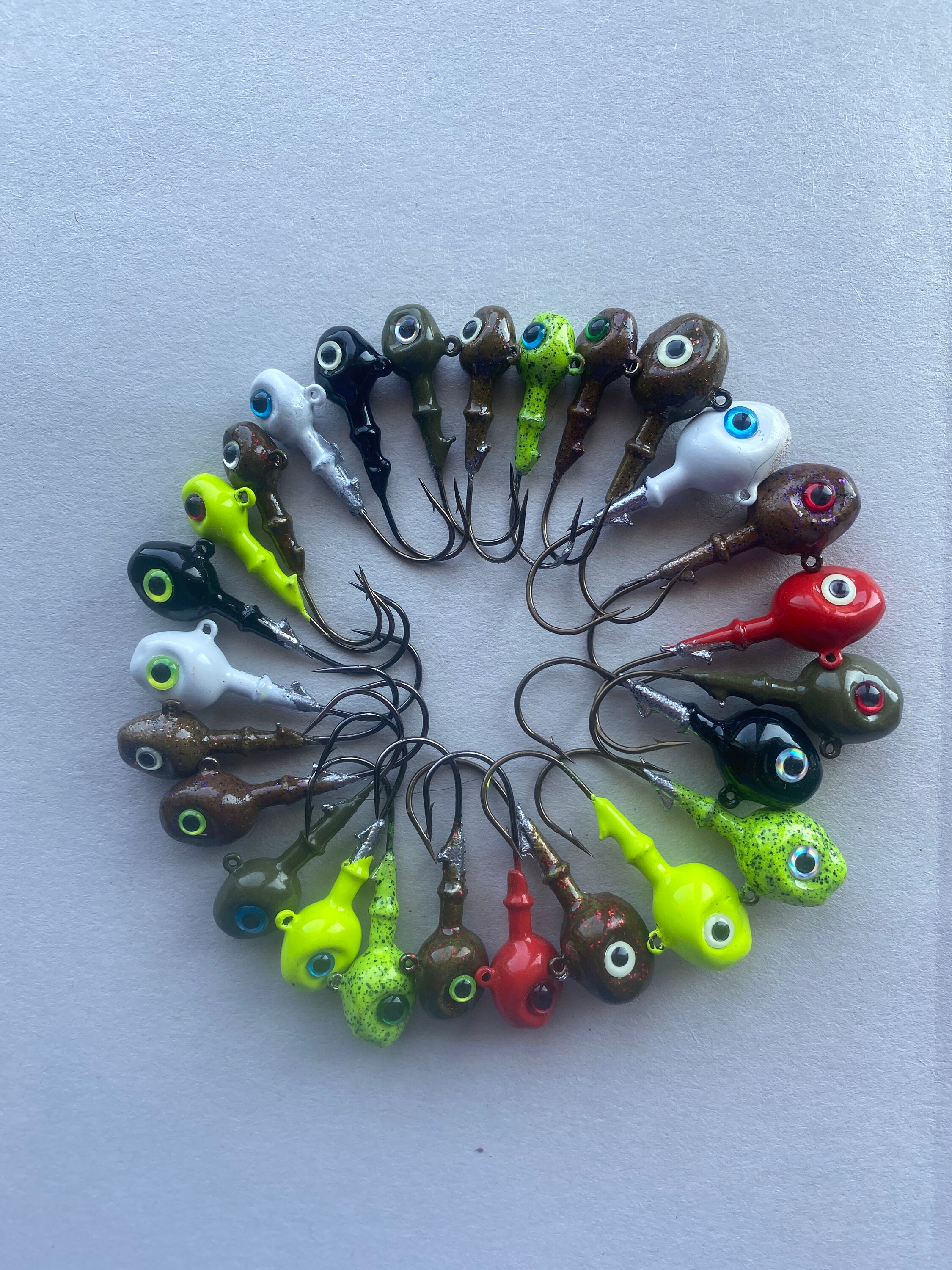 Painted Jig Heads 