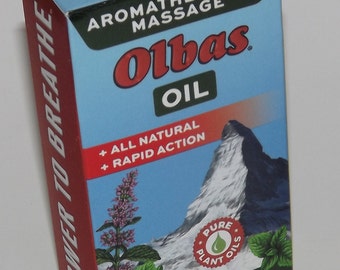 Olbas Oil Aromatherapy & Massage Natural 0.32 Fl oz