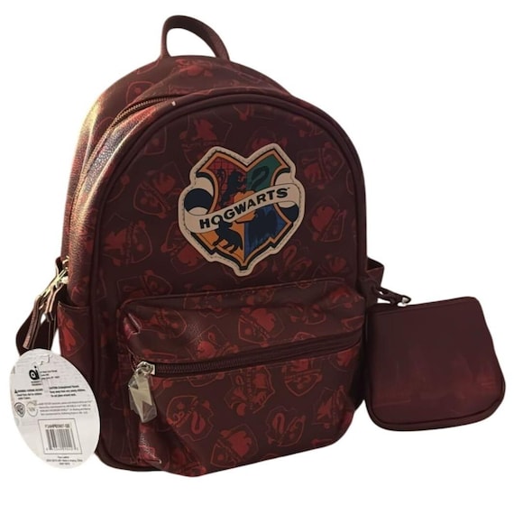 Harry Potter Hogwarts Girls Bag Red Faux Leather Mini  display picture 1