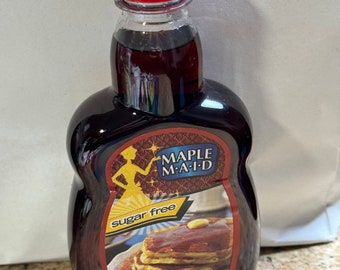 Maple M.A.I.D Sugar Free Pancake & Waffle Splenda Syrup 12 Fl oz