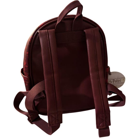 Harry Potter Hogwarts red Maroon Backpack with coin purse Collectible Loungefly Harry Potter Maroon Marauder main image 2