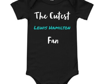 Baby short sleeve one piece F1 Lewis Hamilton