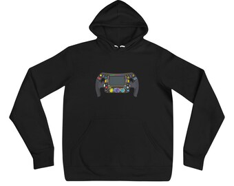 Mercedes Steering Wheel Unisex hoodie Lewis Hamilton George Russell
