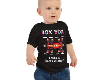 Baby Jersey Short Sleeve Tee Box Box Formula One