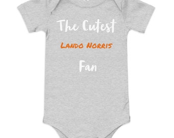 Baby short sleeve one piece F1 Lando Norris