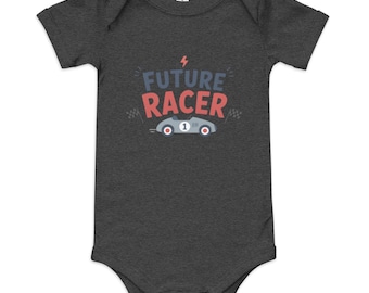 Dream It Drive It Baby Bodysuit | Baby Racing One Piece | Motivational Race Car Design | Gift for Future Racers