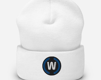 Wet Tire Symbol Formula 1 Cuffed Beanie