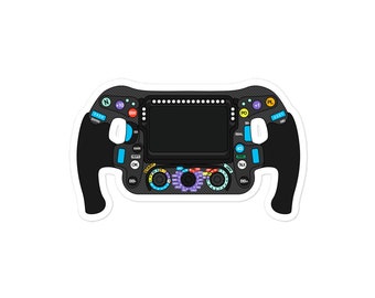 F1 Steering Wheel Bubble-free stickers McLaren Lando Norris Oscar Piastri