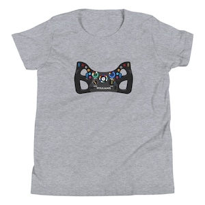 Youth Short Sleeve T-Shirt Williams Alex Albon Logan Sargeant