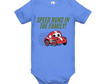 Family of Speed Baby short sleeve one piece
