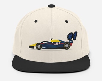 Snapback Hat Red bull Max Verstappen Sergio Perez Car