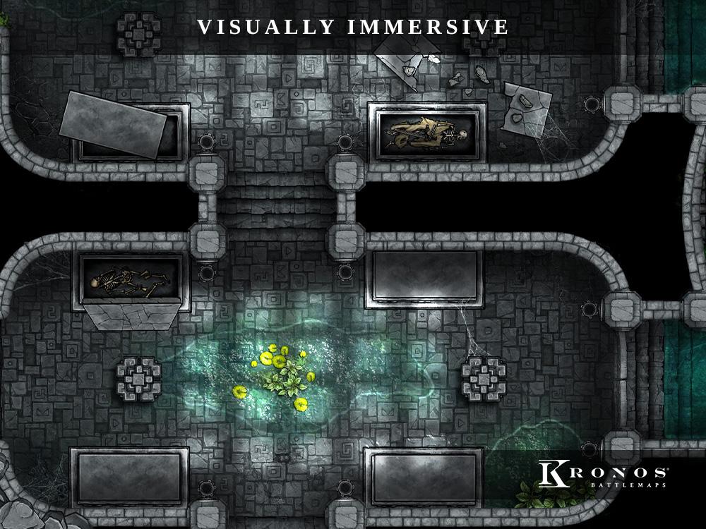 Ancient Jungle Temple Battlemap : 40x30 Dnd Map, D&D 5e, VTT (digital ...