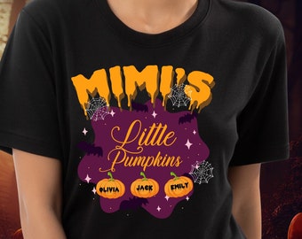 Omas kleines Kürbis-Halloween-T-Shirt