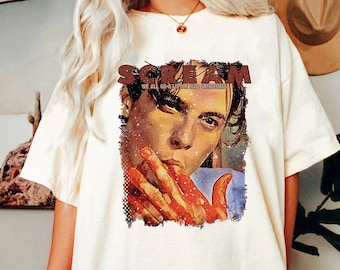 Chemise rétro Scream Billy Loomis Comfort Colors, col rond film d'horreur