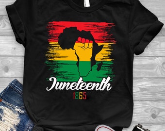 Juneteenth 1865 T-Shirt, Black Lives Matter