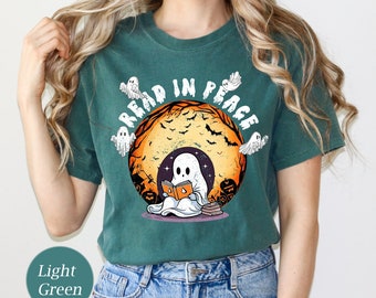 Shirt Halloween-spookleesboek comfortkleuren