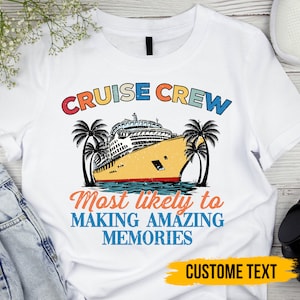 Personalisierte passende Kreuzfahrt-Urlaubs-Shirts, lustiges Kreuzfahrt-Shirt, Familien-Urlaubs-passendes Shirt