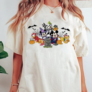 Spooky Mouse and Friends Comfort Colors Shirt, Mickey Boo Halloween Shirt, Pumpkin Mickey Shirt, Disney Spooky Shirt, Disney Halloween Shirt