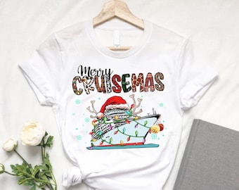 Merry Cruisemas Christmas Cruise Shirt, Family Vacation 2023
