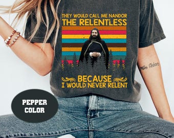 Nandor The Relentless Shirt, What We Do In The Shadows, Funny Halloween Comfort Colors Tee