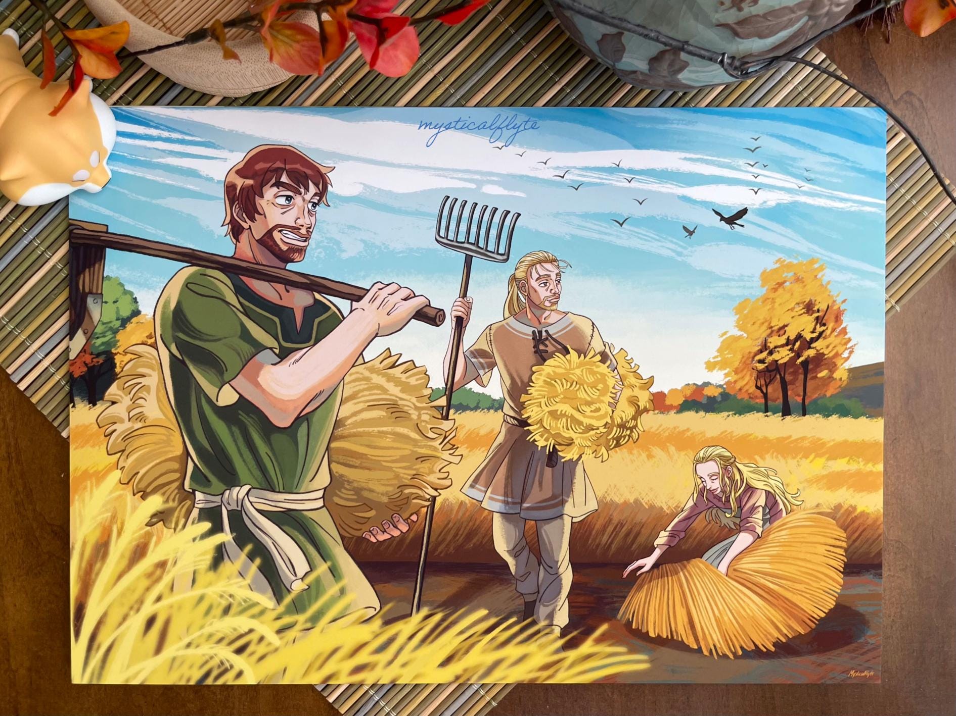 【希少】オリヴィエ・ドゥプレ『城』（カフカ原作）グラフィックノベル 木版画集 Vinland Saga Ketil's Farmland Arc Art Print - Etsy