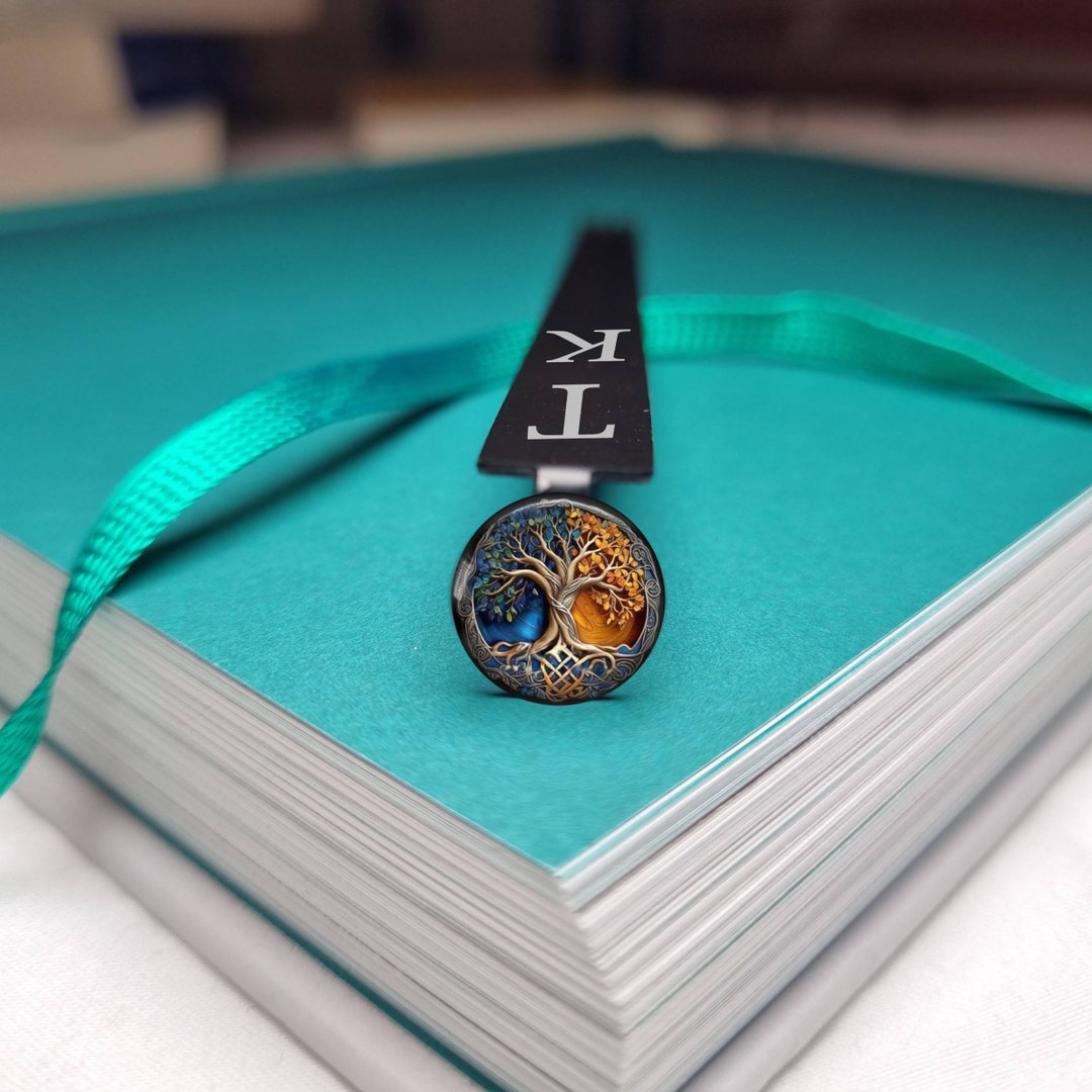 Personalised Tree of Life Bookmark Metal Bookmark Tree Nature Bookmark ...