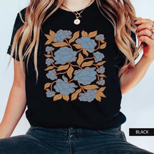 Womens_T-Shirt_Flower_Foral_Heather_Mauve_Botanical_Wildflower_Graphic_Tee_Boho_Retro_Vintage_Design_Color__Black_Bella_Canvas_  4-01.jpg
