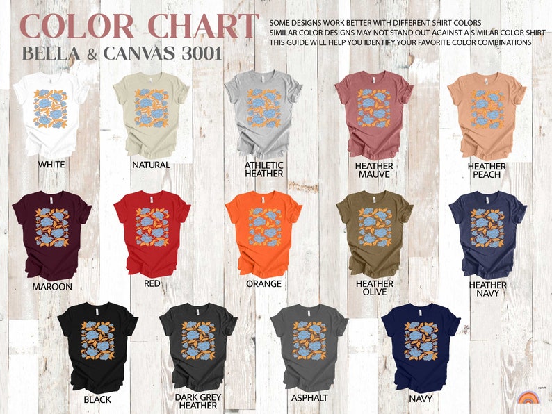 Womens_T-Shirt_Botanical_Wildflower_Graphic_Tee_Boho_Retro_Vintage_Design_Color_Chart_Bella_Canvas_ Set 4-01.jpg