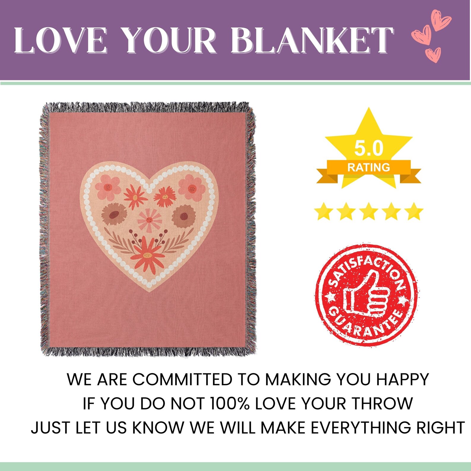 Sugar + Maple Small Blanket & Hat Set - Moon Phases