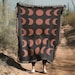 Sugar + Maple Large Blanket & Hat Set - Moon Phases