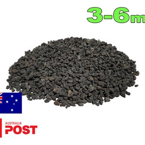Black Scoria Lava Rock – Succulent & Cacti Soil (3-6mm)