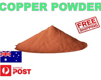 PREMIUM COPPER POWDER Cu Metal Powder - 200 Mesh - Ultra Pure